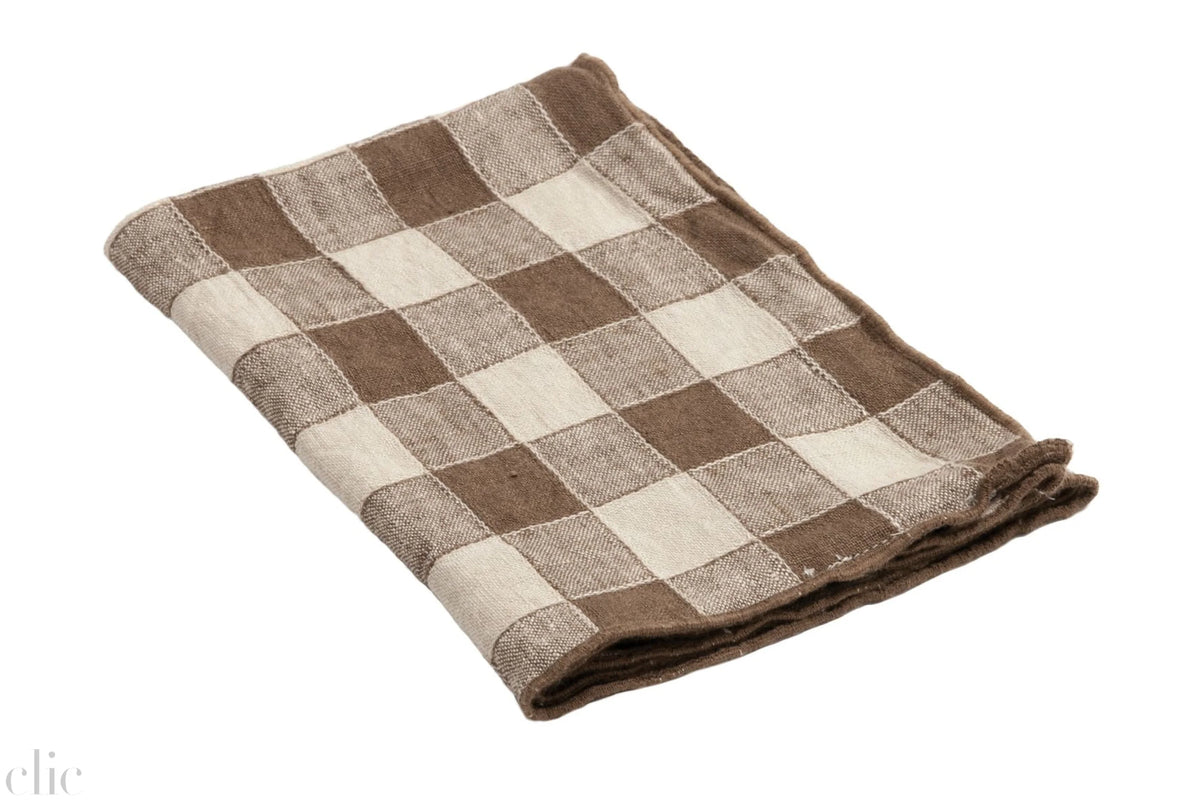 Vintage Kitchen Towel in Noisette, from Maison de Vacances