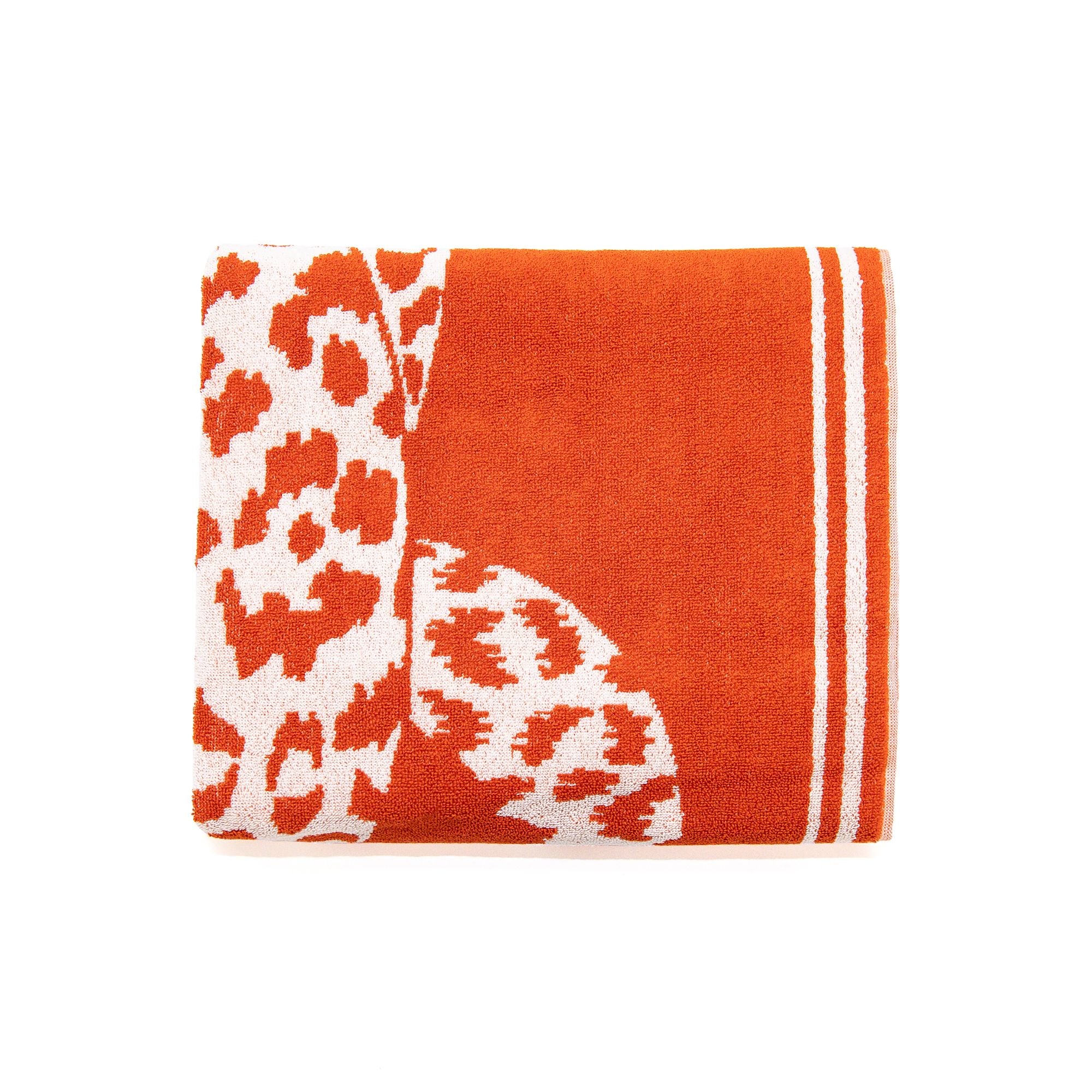 100 Fetiche Beach Towel in Orange, from Inoui Editions