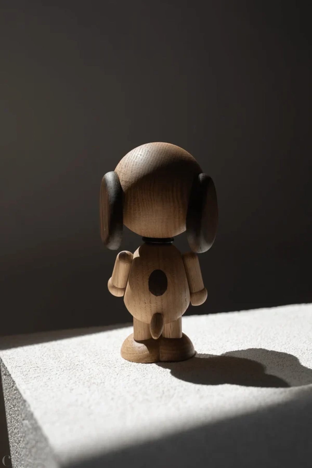 Small Peanut X Snoopy in Smoked Oak, from Boyhood