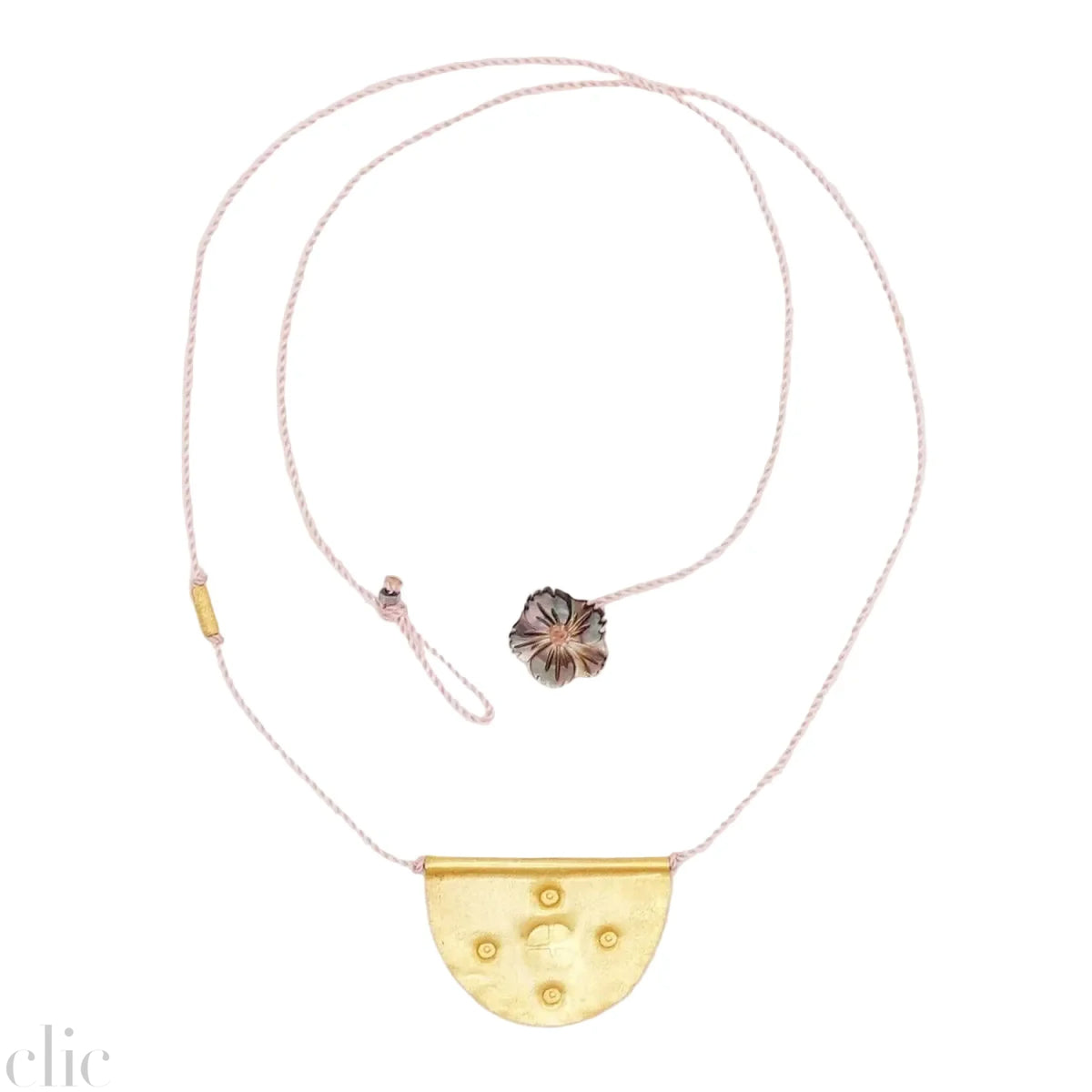 Large Halfmoon Talisman Necklace, from Riversong