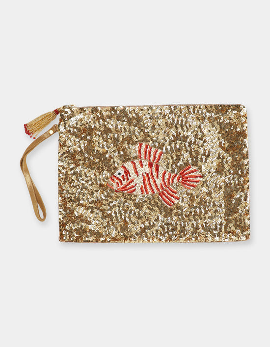 Lion Fish Pouch, from Olivia Dar