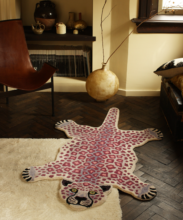 Lilly Leopard Rug, from Doing Goods