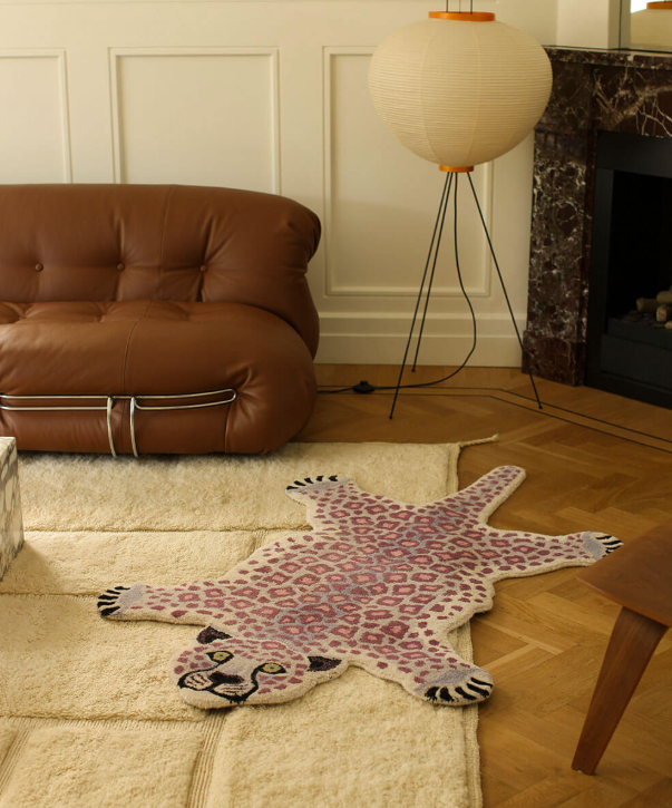 Lilly Leopard Rug, from Doing Goods