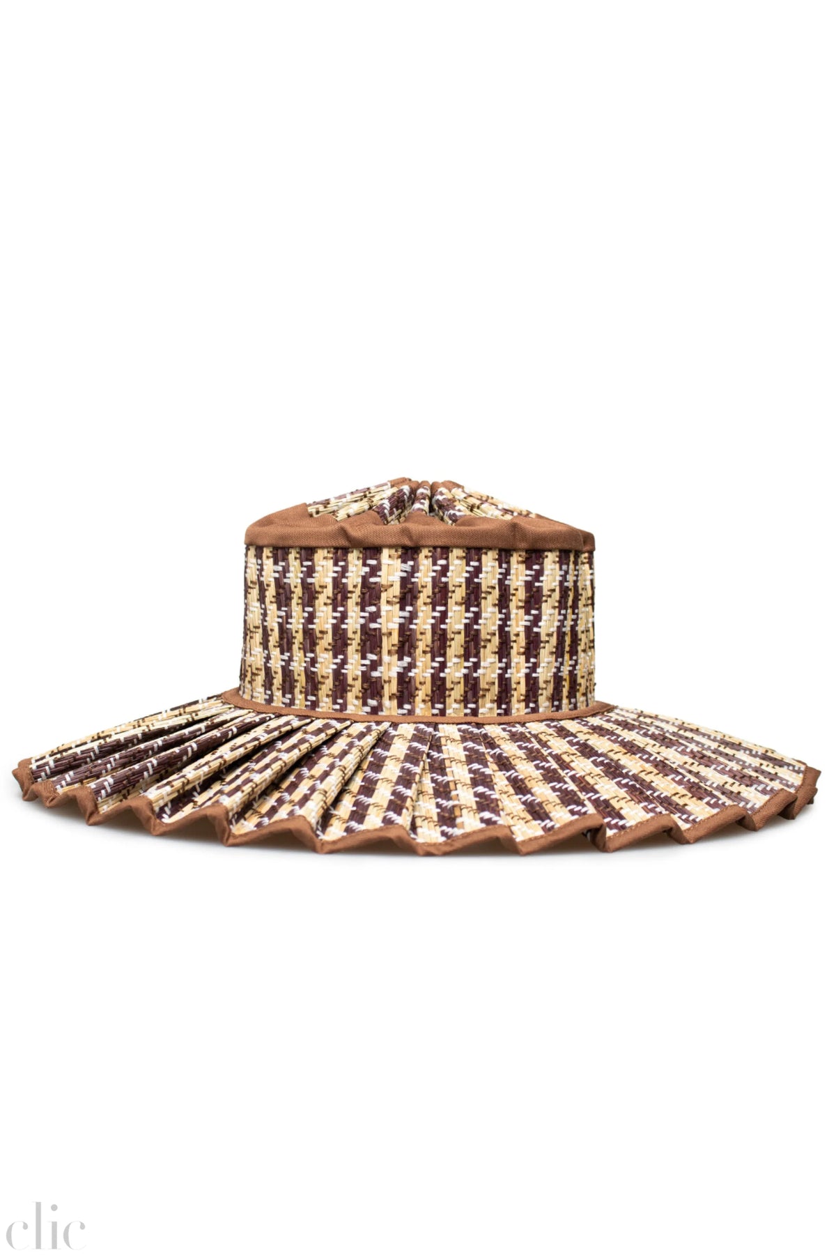 Luxe Capri Hat in Mozambique, from Lorna Murray
