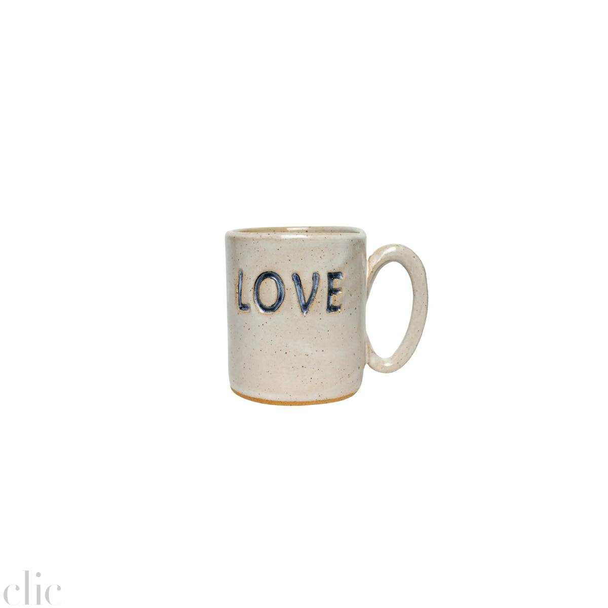 Ceramic 'Love' Mug, from White Squirrel Clayworks