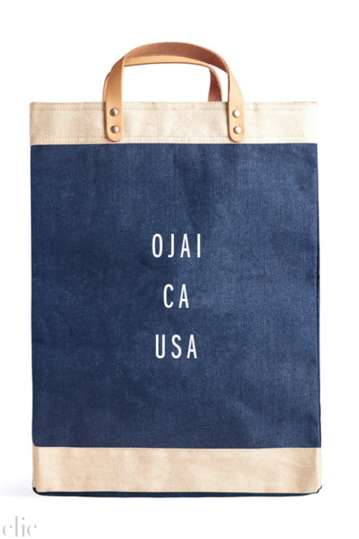 Ojai Market Bag in Navy, from Apolis