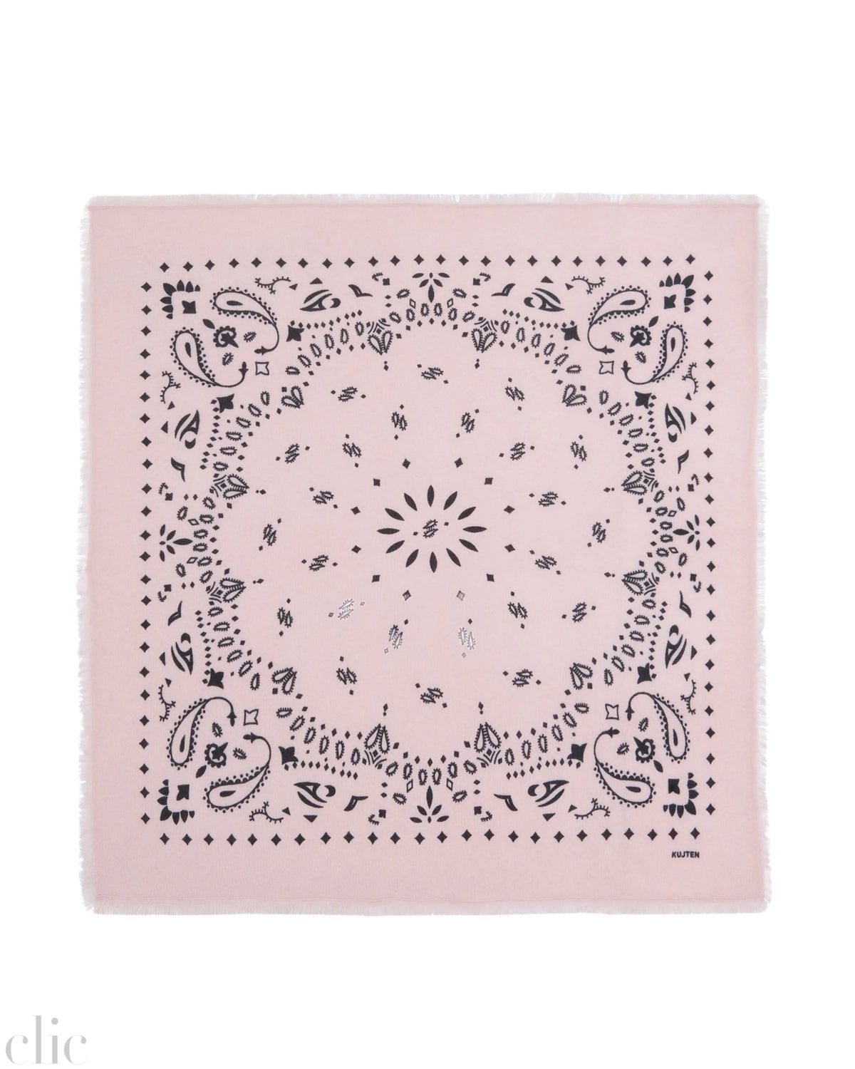 Large Hachiko Bandana in Milano Blush, from Kujten
