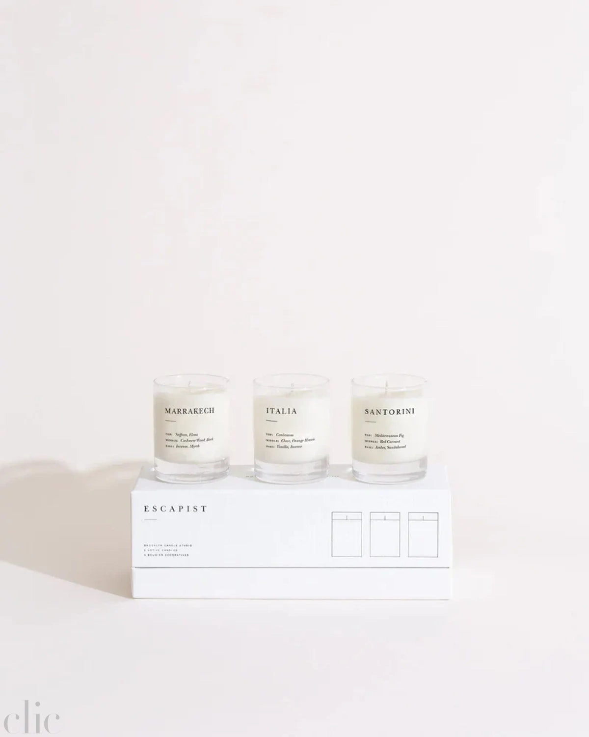 Earth and Warm Mini Candle Gift Set, from Brooklyn Candle Studio