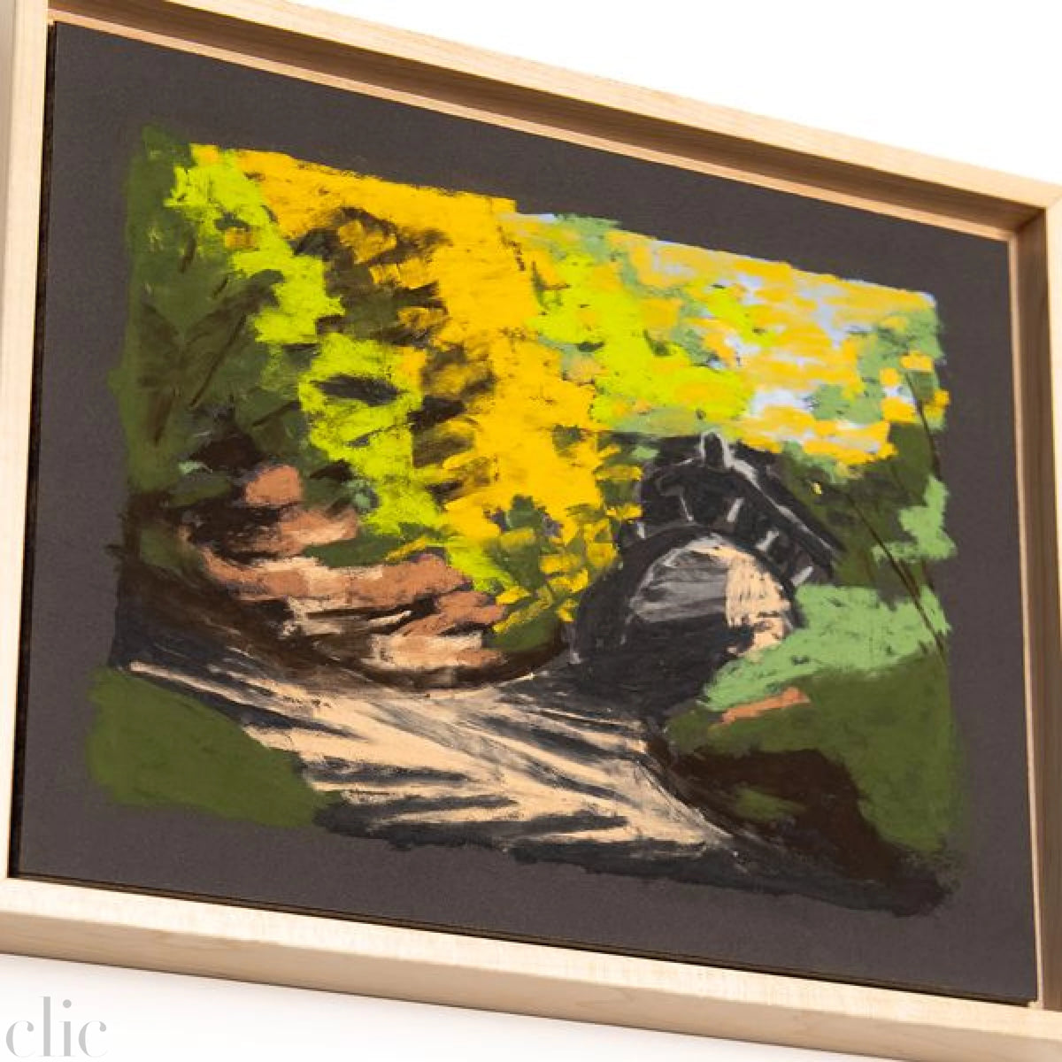 Pastels on Sand Paper Prospect Park Fall 2025, by Jesse Alexander
