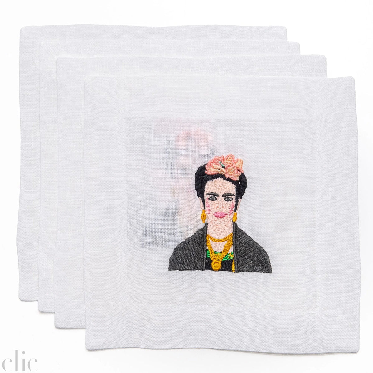 Frida Kahlo Cocktail Napkins, from Lettermade