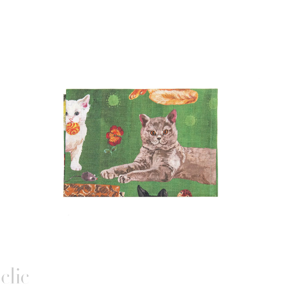 Les Chats Tea Towel, from Avenida Home