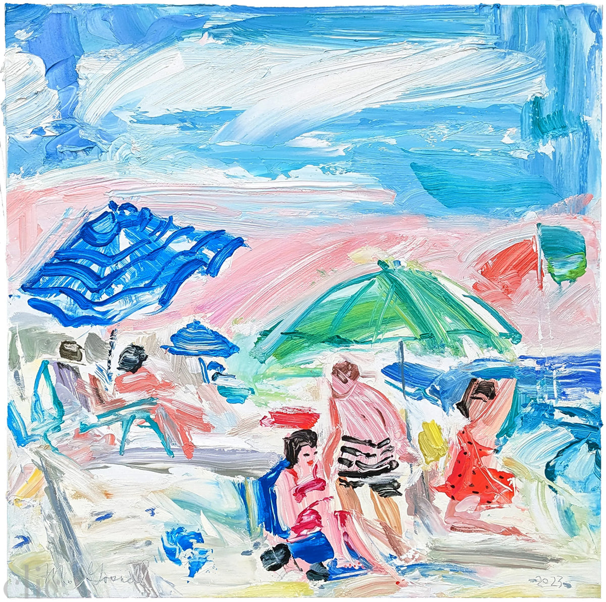 Bathers by Margery Gosnell-Qua