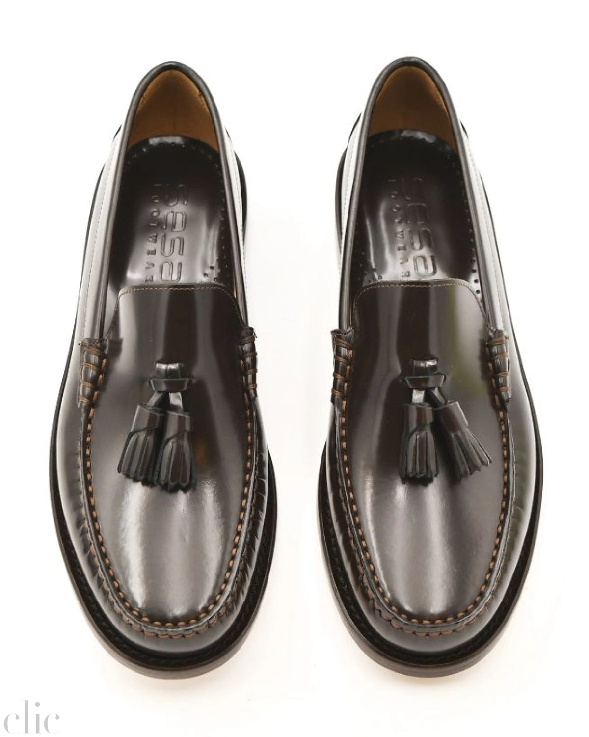 Prescott Shoes in Fondente, from Sesa