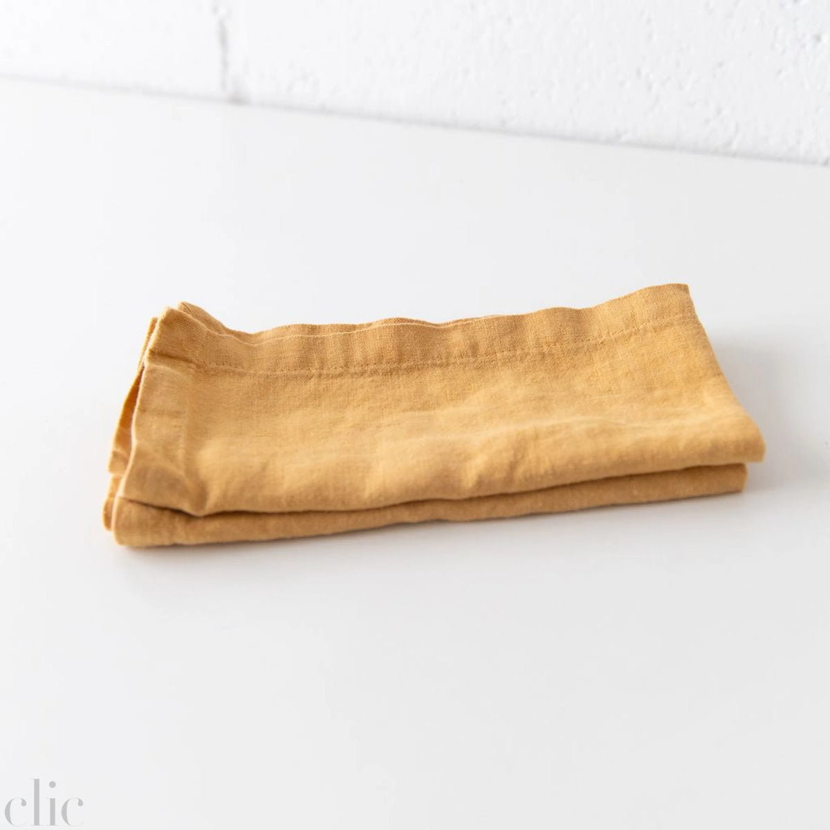Honey Linen Napkins Set of 2, from Linen Tales