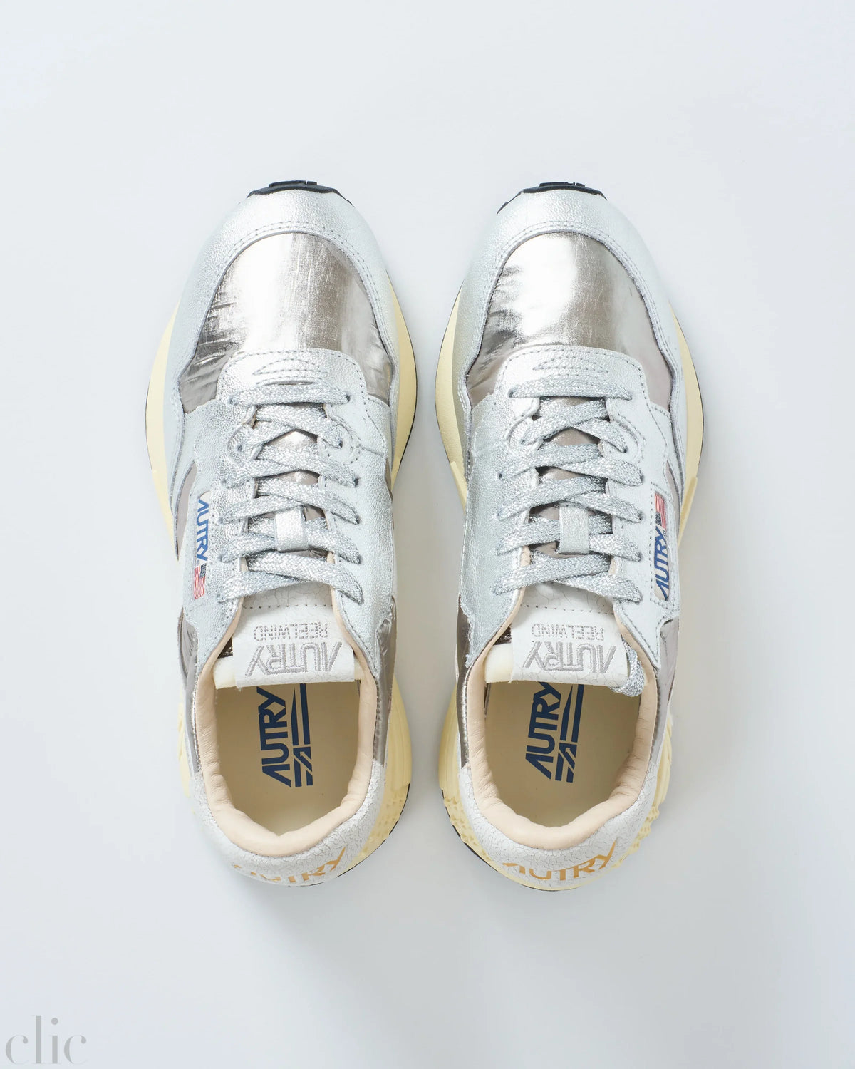 Reelwind Low Sneaker in Silver, from Autry