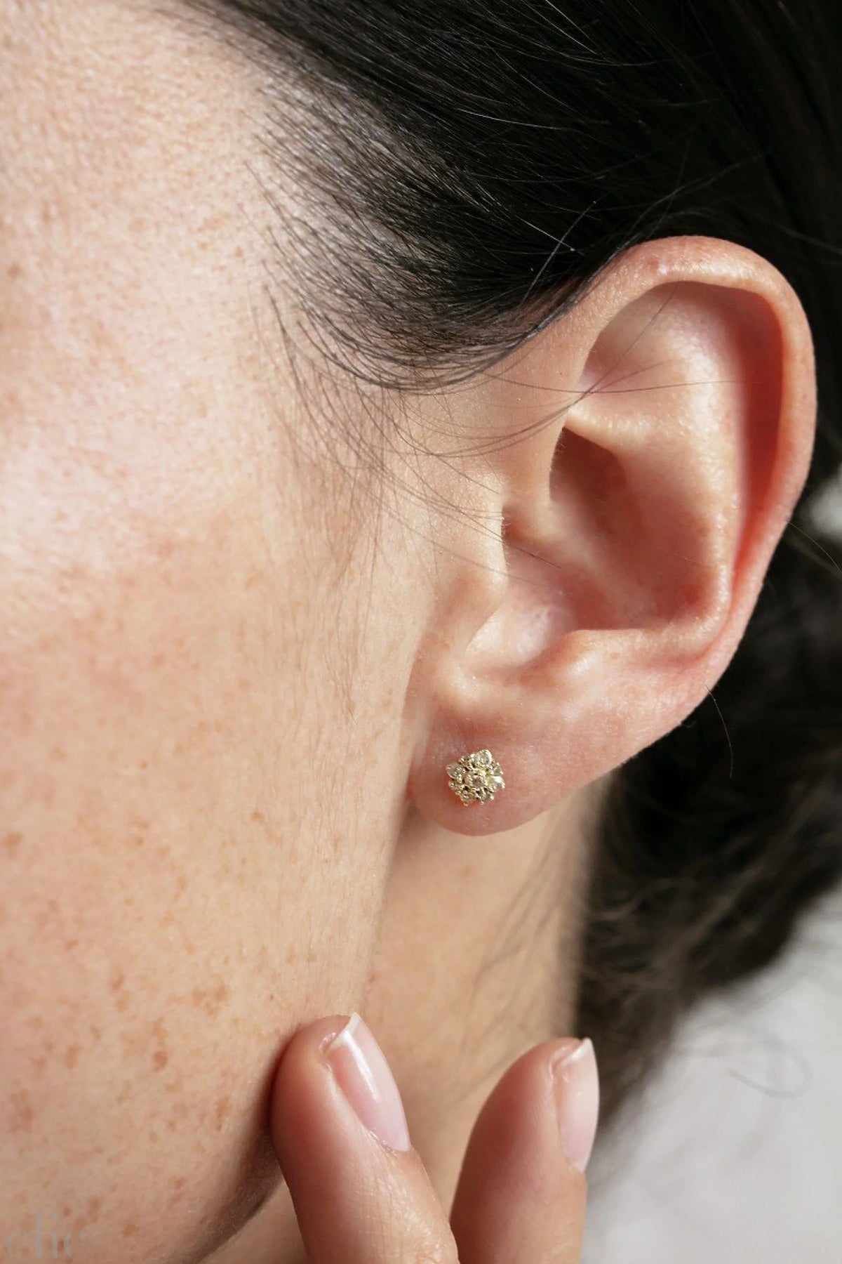 Rita Diamond Earrings, from 5 Octobre
