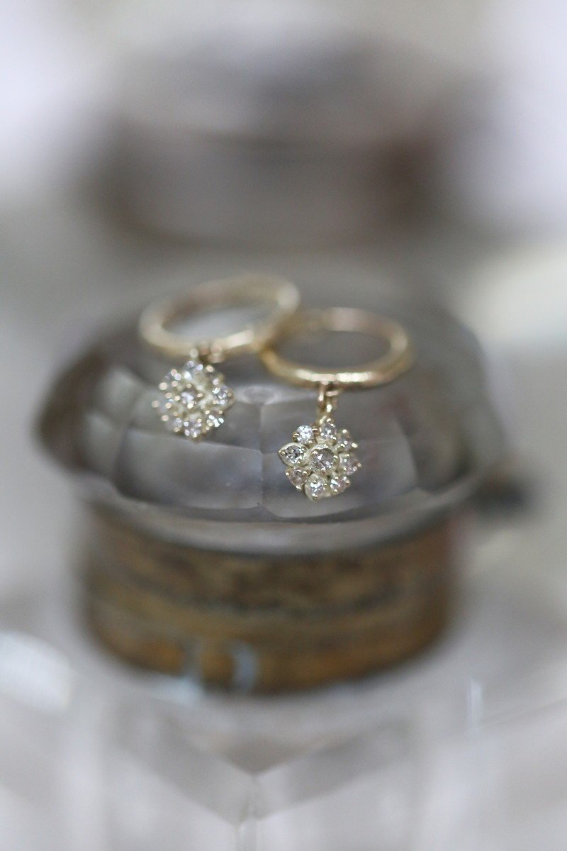 Romy Diamond Earrings, from 5 Octobre