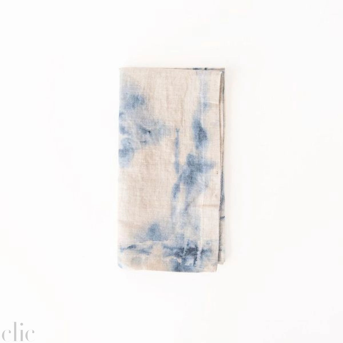 Tie Dye On Natural Linen Napkins Set of 2, from Linen Tales