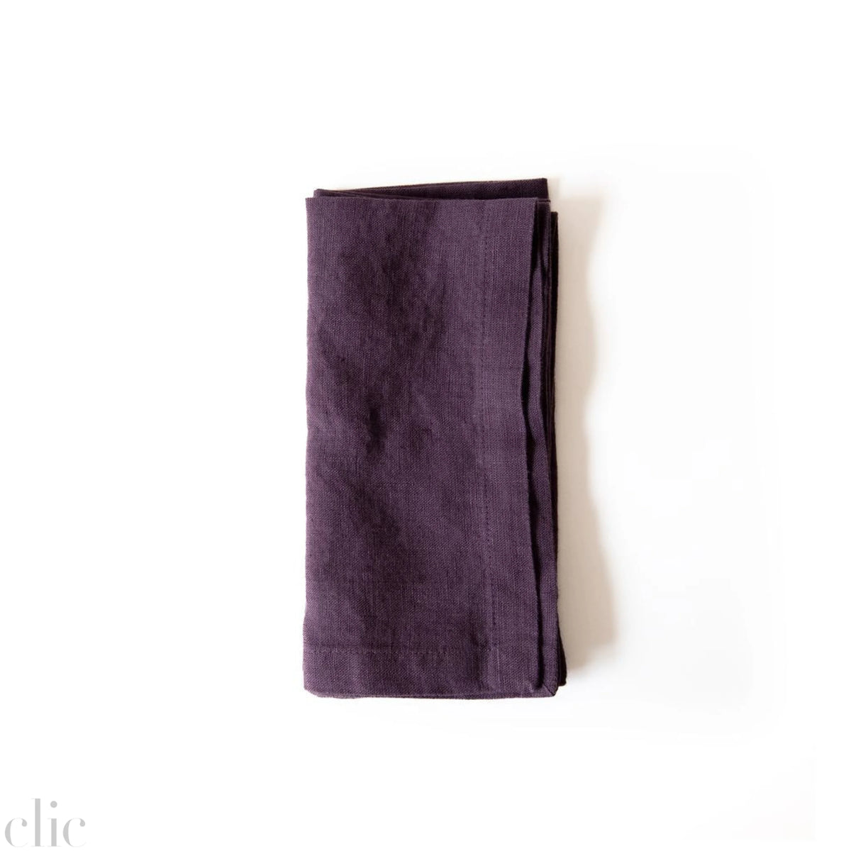 Montana Grape Linen Napkins Set of 2, from Linen Tales