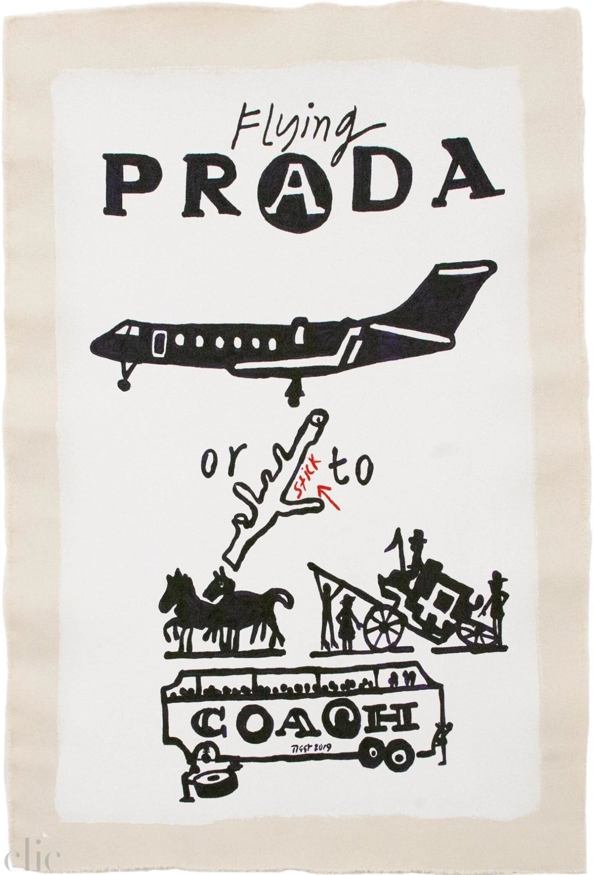 Flying Prada or Stick to Coach by Tiggy Ticehurst
