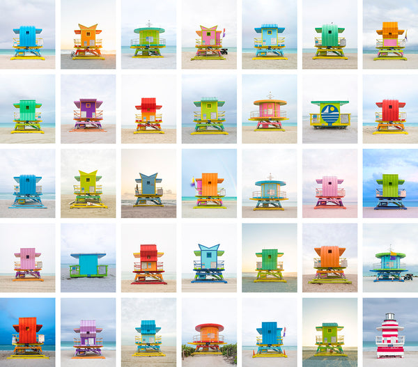 Tower Series Collection by Tommy Kwak (Horizontal Version)
