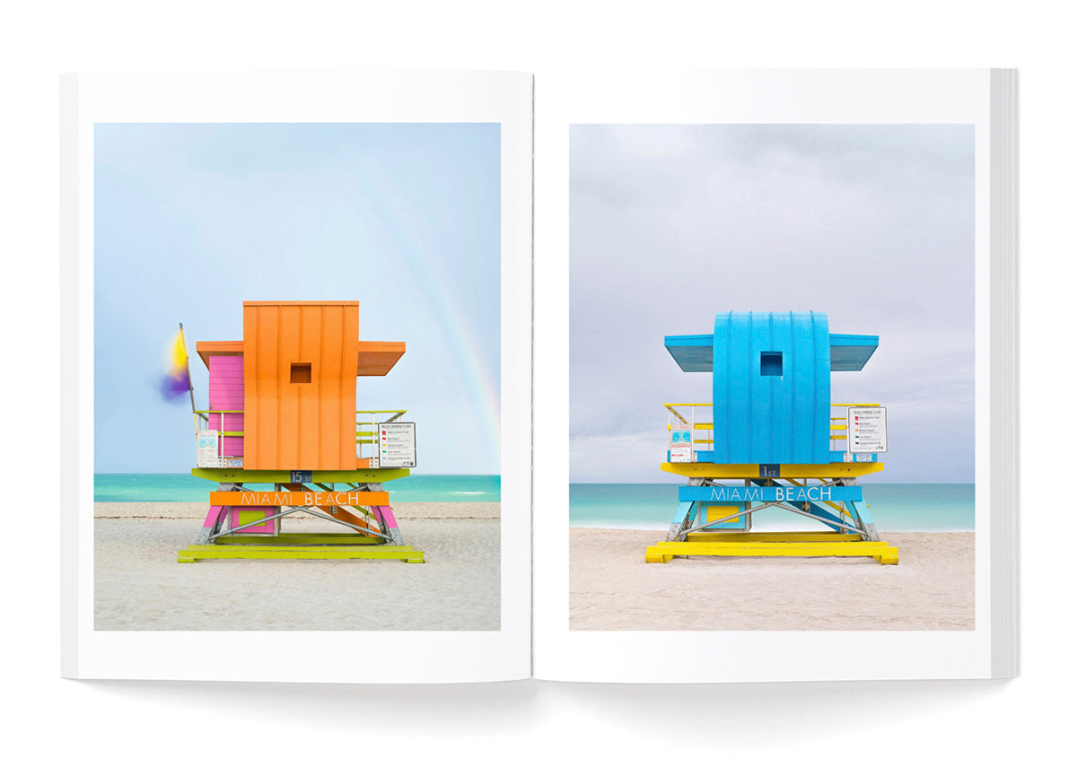 Lifeguard Towers: Miami By Tommy Kwak (Signed)
