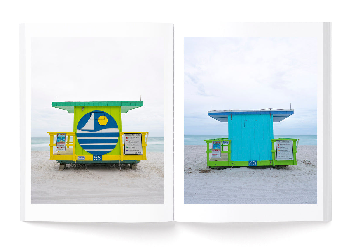 Lifeguard Towers: Miami By Tommy Kwak (Signed)