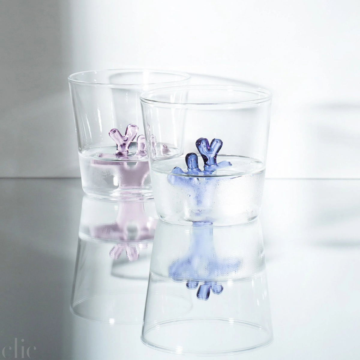 Whimsical Set of 4 Tumbler Glasses, from Sprezz
