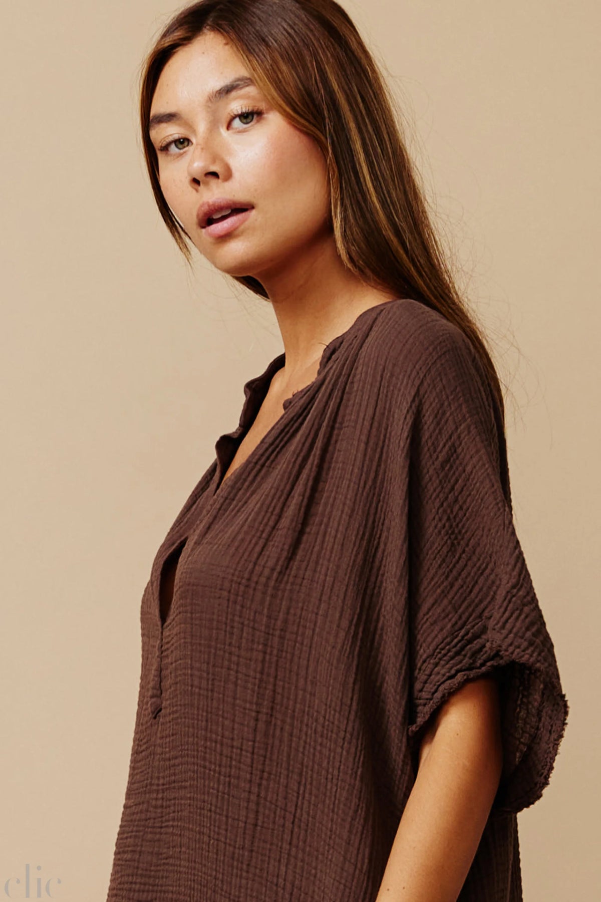 Tunisia Dress in Chocolate, from 9 Seed