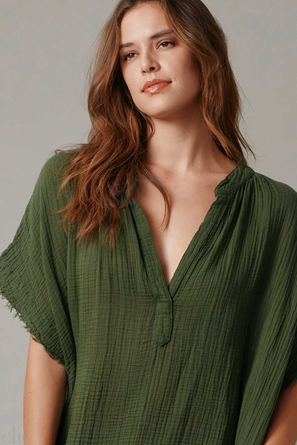 Tunisia Dress in Moss, from 9 Seed