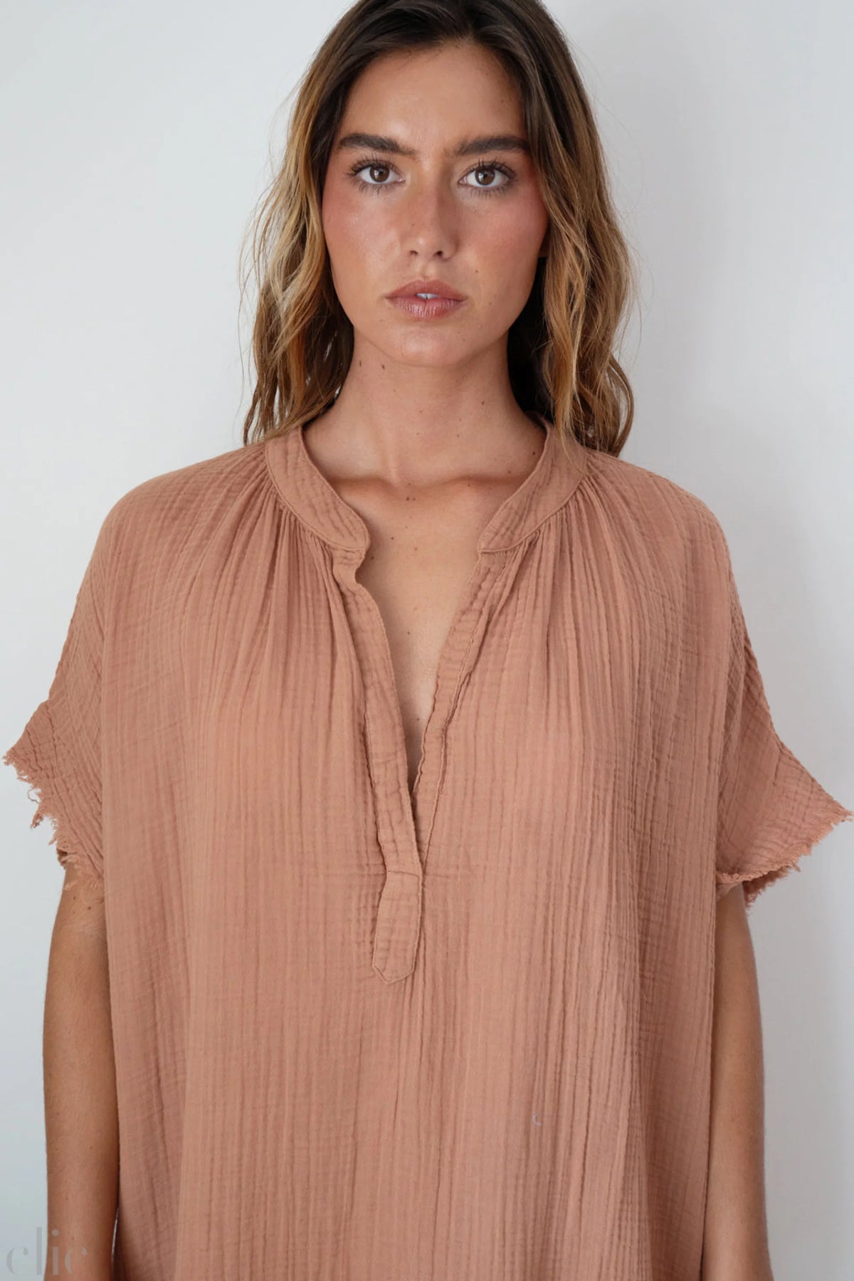 Tunisia Dress in Noisette, from 9 Seed