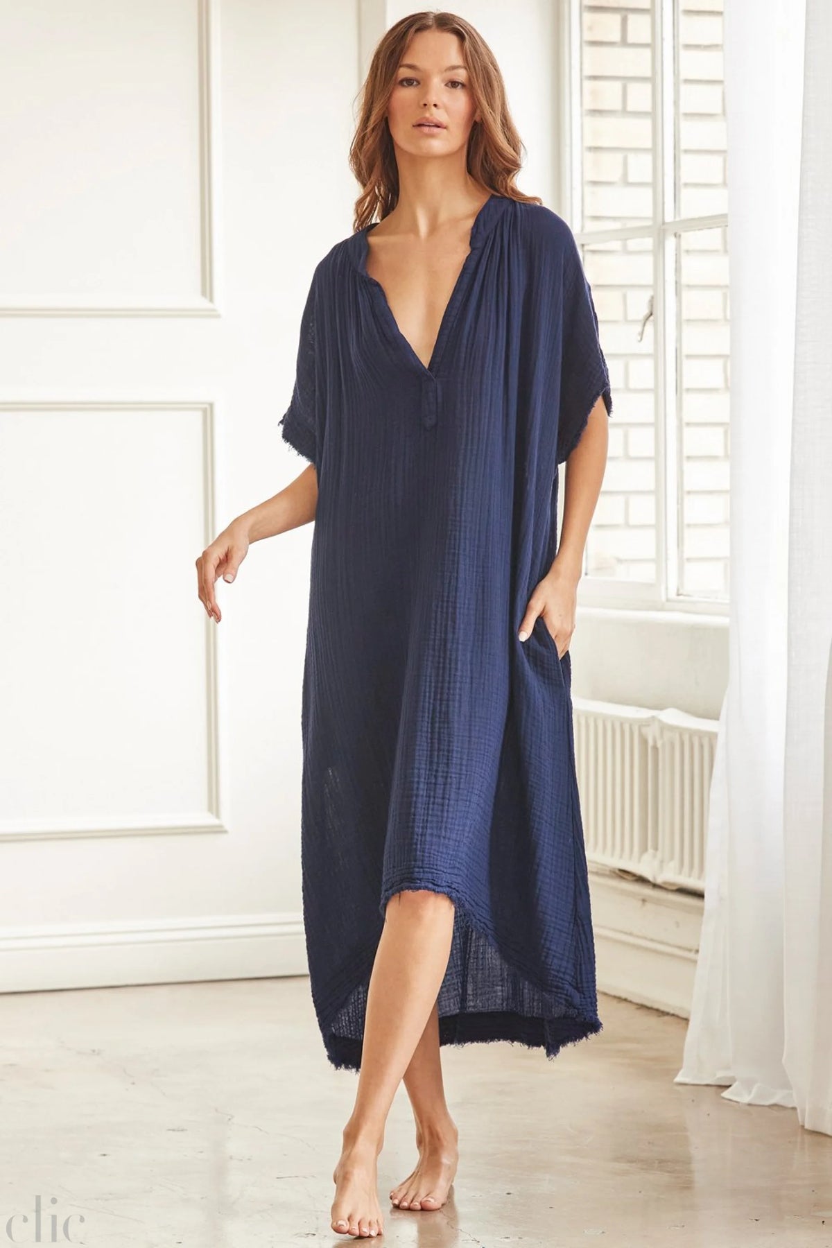 Tunisia Dress in Pacific, from 9 Seed