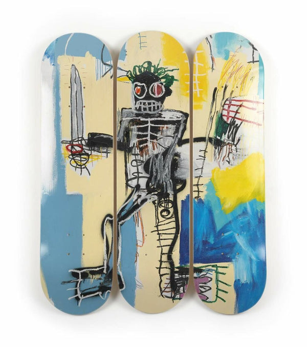 Jean-Michel Basquiat Warrior, from the Skateroom