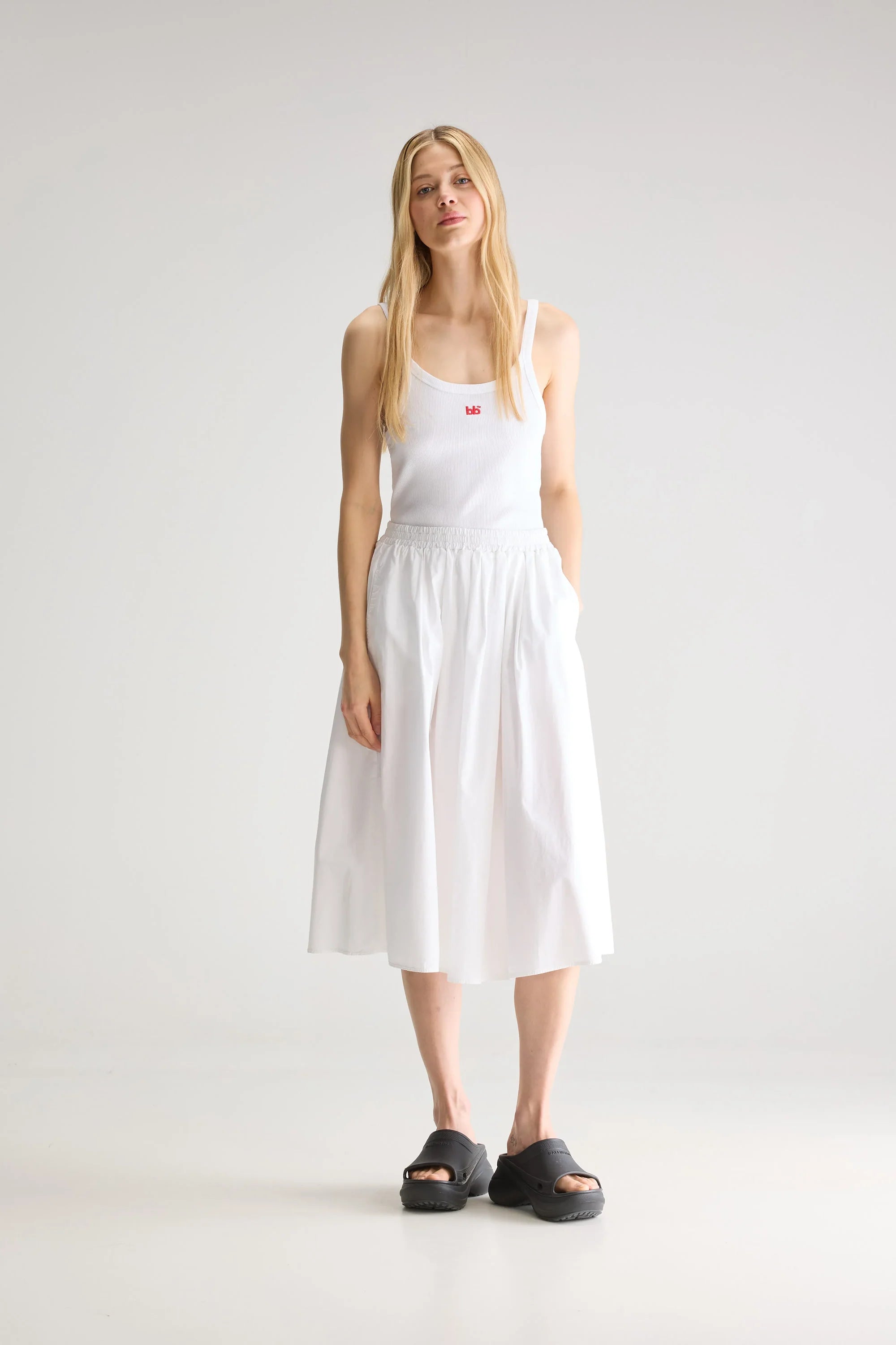 Woogie Skirt in White, from Bellerose