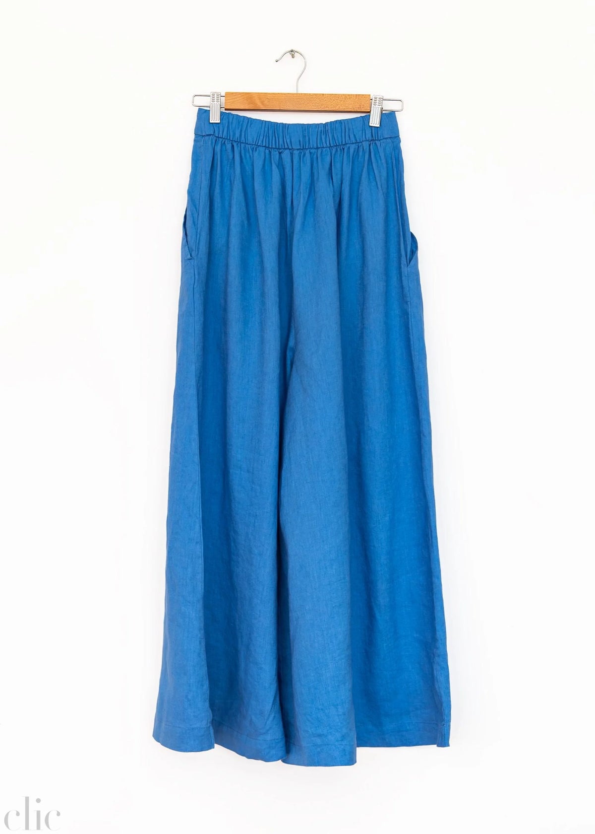 Sabi Linen Pant in Lanh Blue, from Lanhtropy