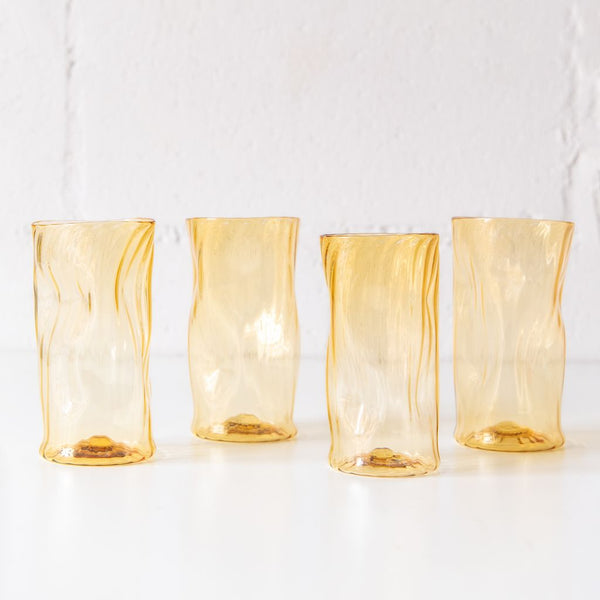 Wabi Sabi Water Glasses, from Vitricca Iannazzi