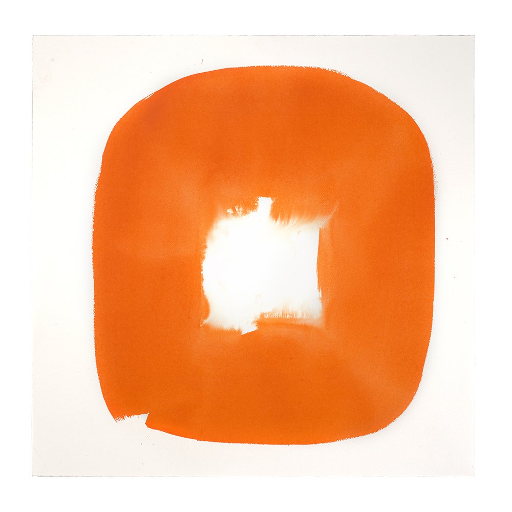 Aperture in Orange III by Veronique Gambier