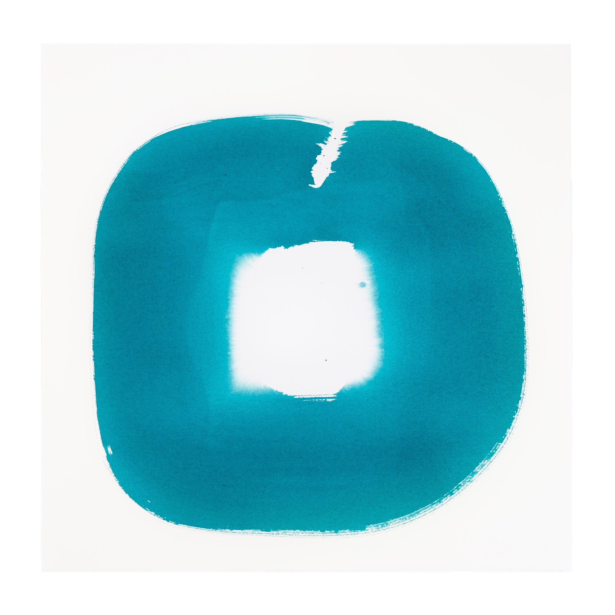 Aperture in Turquoise XXII by Veronique Gambier