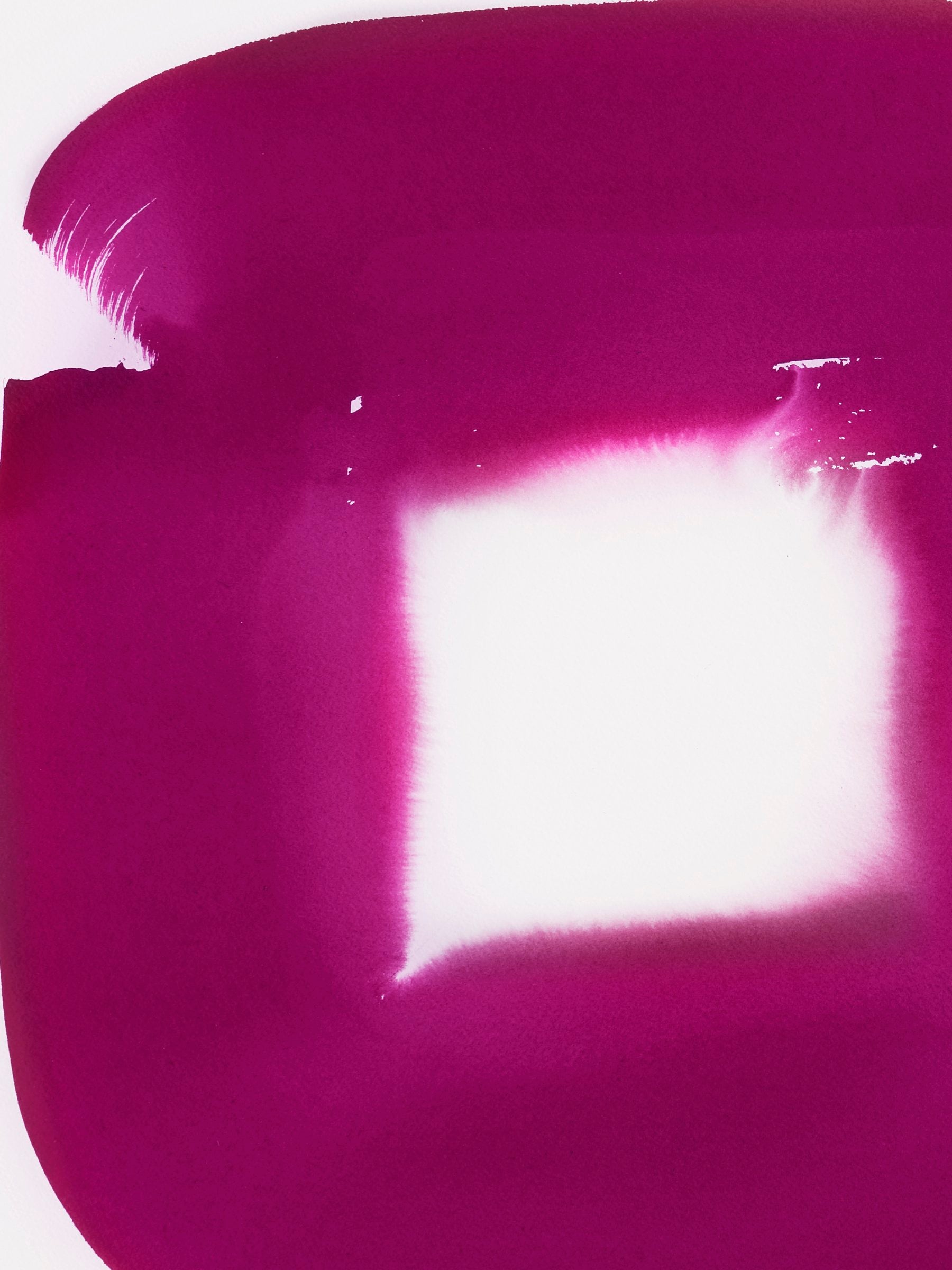 Aperture in Raspberry XV by Veronique Gambier