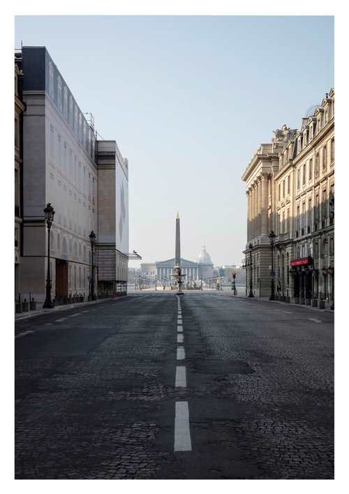 Rue Royale et Obélisque de la Concorde by Stéphane Gizard