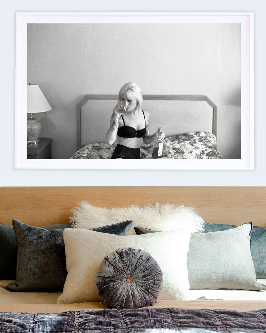 Alysha in Bed by Josh Soskin