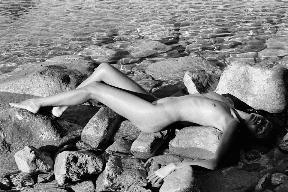 Cynthia Laying by Antoine Verglas