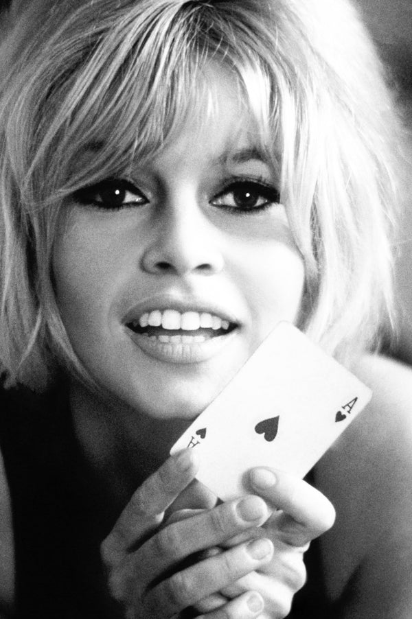 Brigitte Bardot Ace of Hearts 1965 by Douglas Kirkland