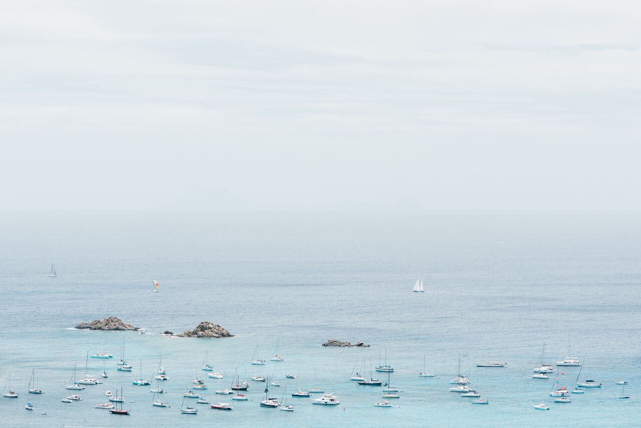Gustavia Harbour by Kate Holstein