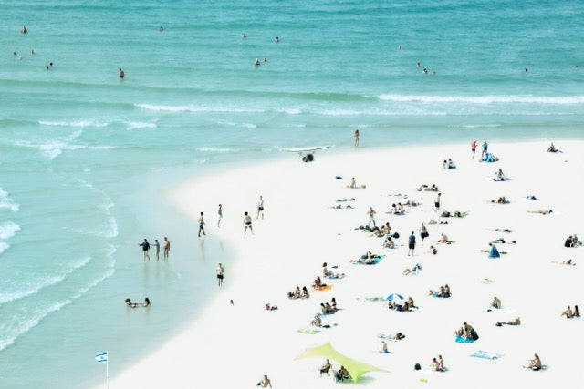 Heaven, Tel Aviv Beach by Stephane Dessaint