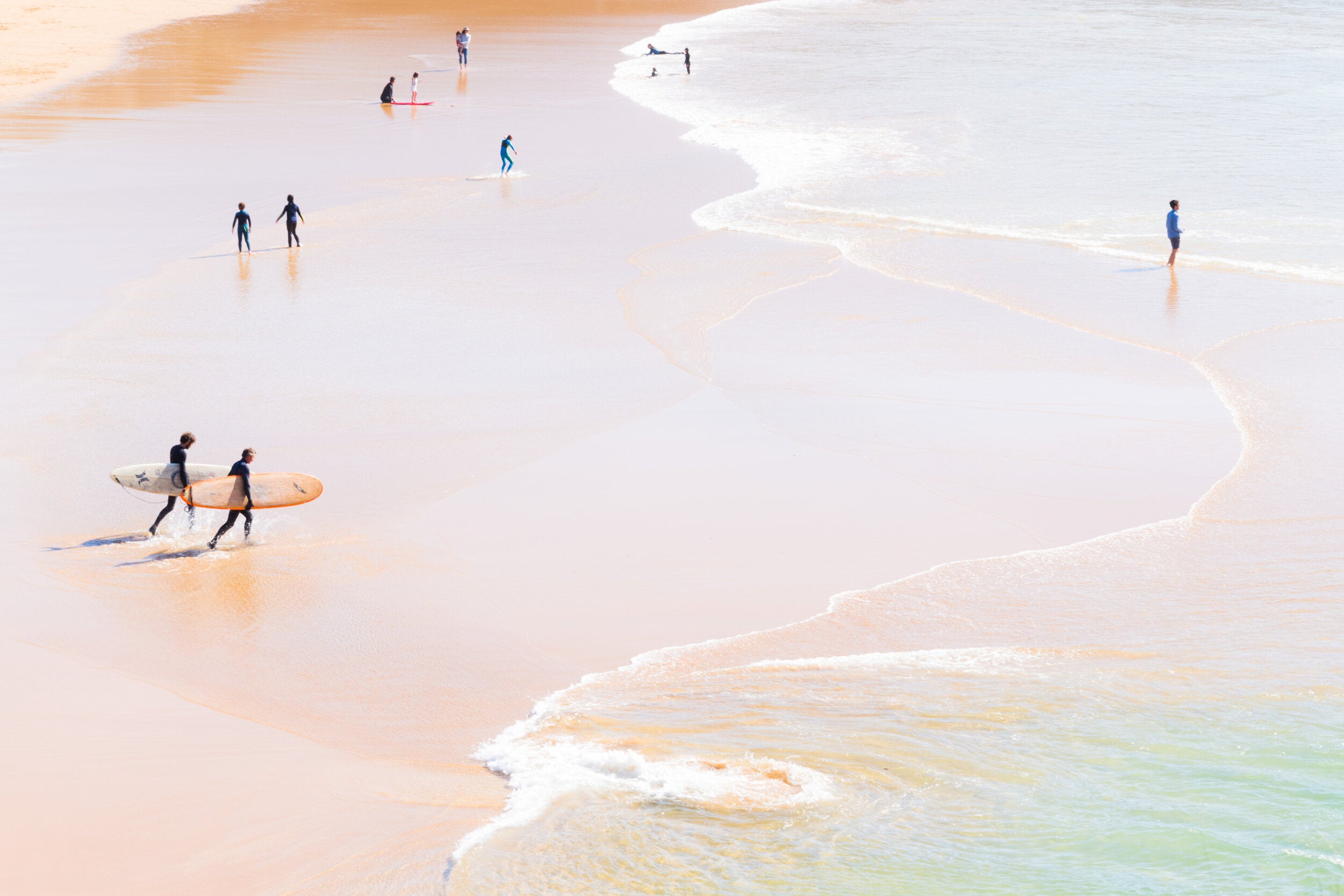 Belle-ile Beach O'clock by Juliette Charvet