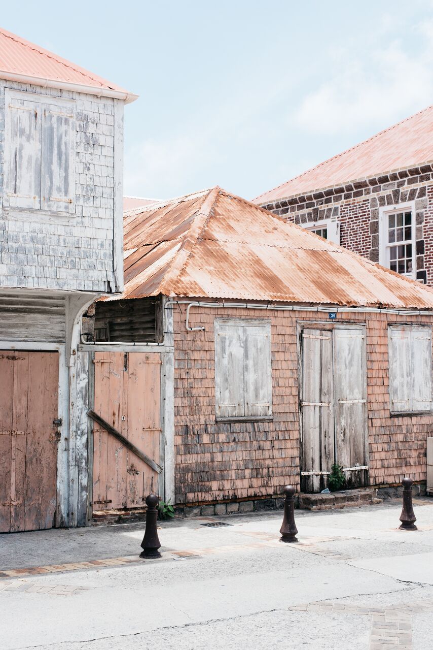 Old Gustavia by Kate Holstein