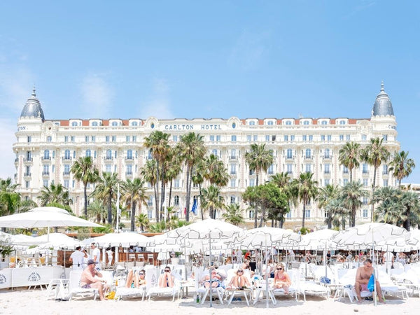 French Riviera - A Day at the Carlton beach by Juliette Charvet