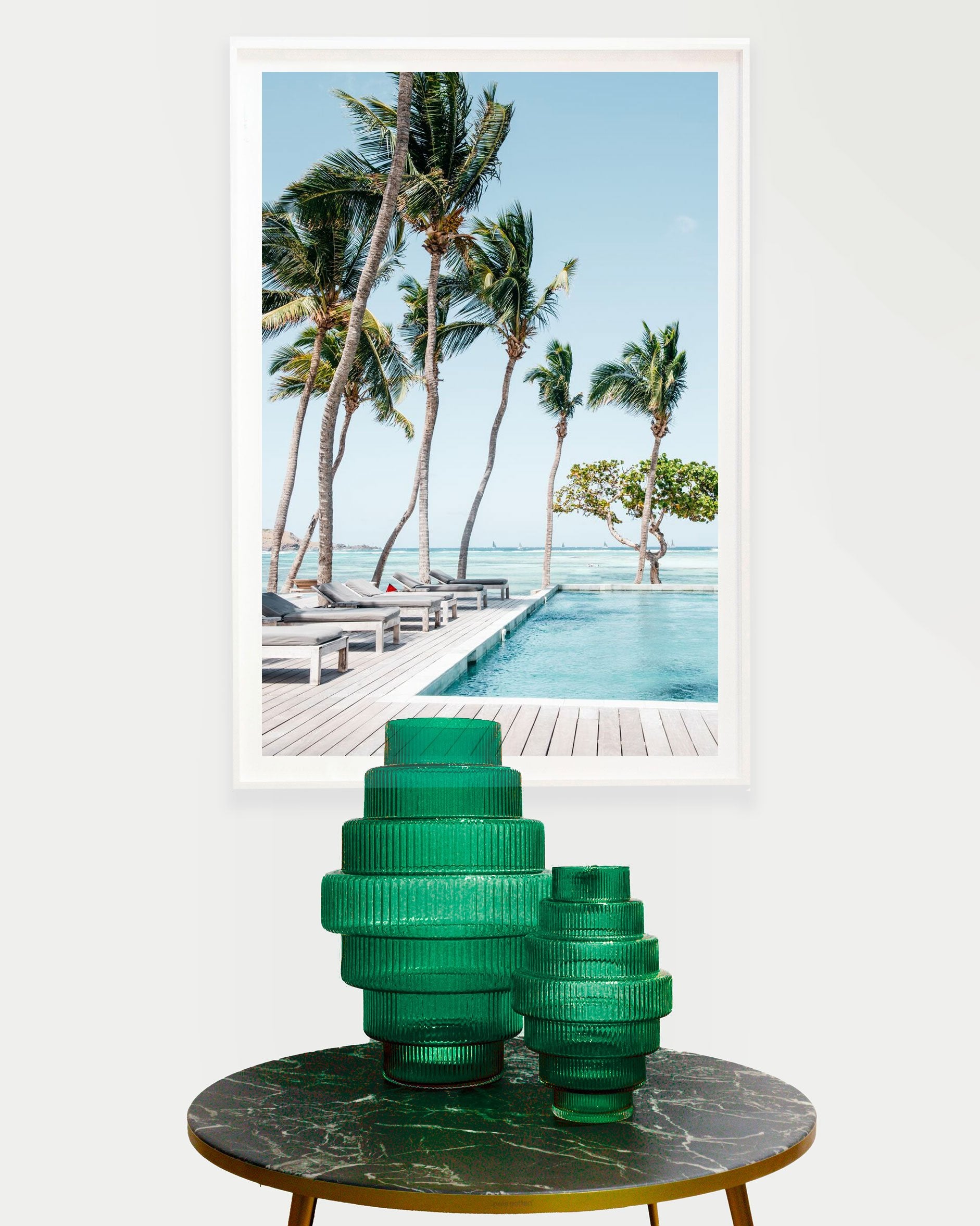 Poolside St Barth by Kate Holstein