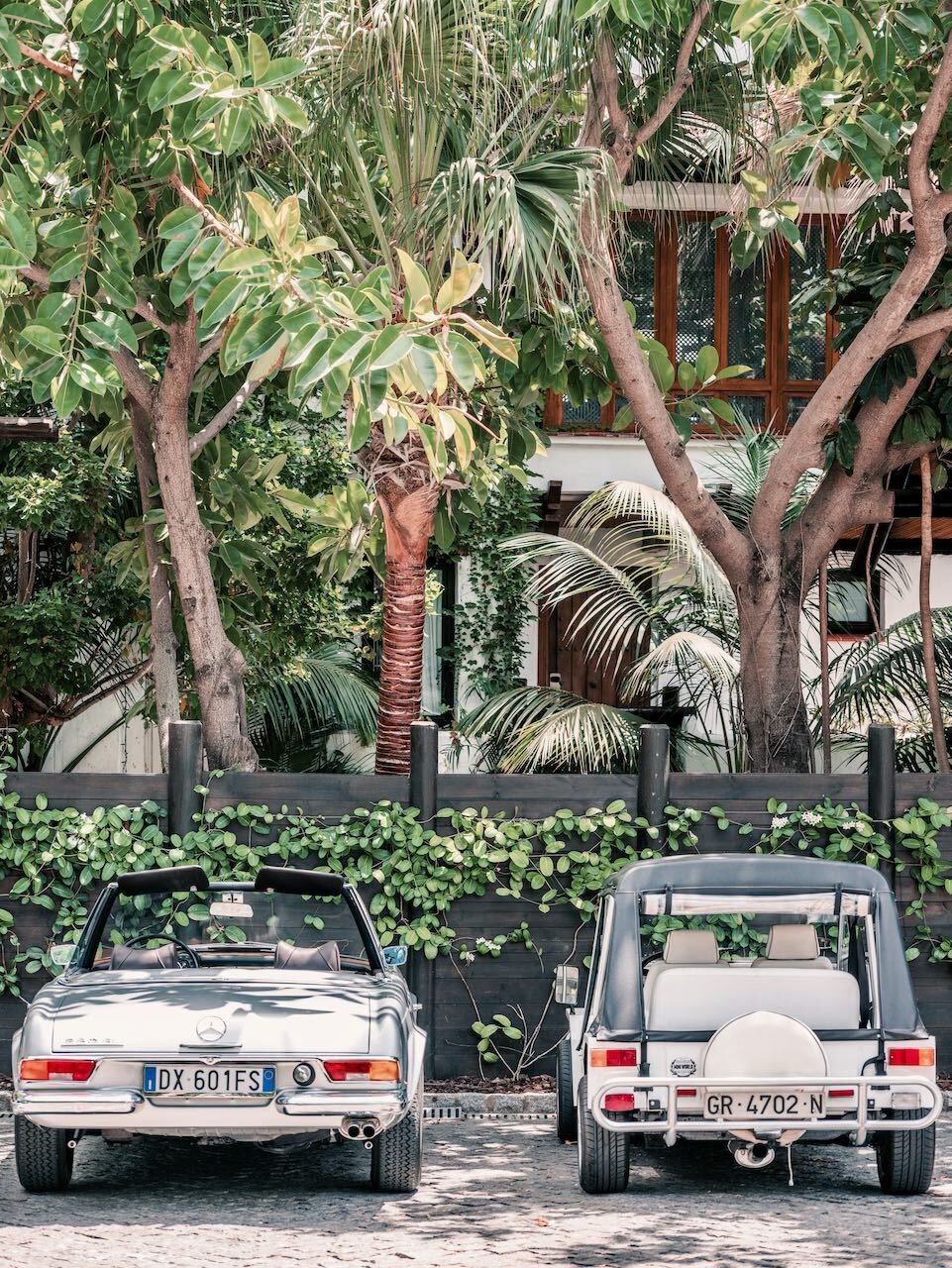 The Merc or The Moke? by Stuart Cantor